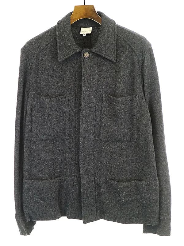 DRIES VAN NOTEN ドリスヴァンノッテン ウール4ポケットミリタリージャケット