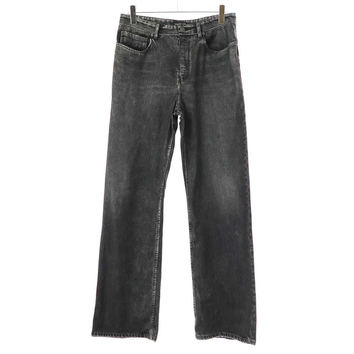 BALENCIAGA バレンシアガ 23AW Trompe L Oeil Jeans トロンプルイユ パンツ