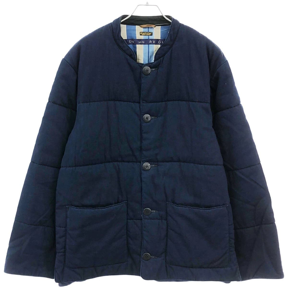 KAPITAL キャピタル 21AW 8oz IDG x IDG denim quilt work blouson キルティング作務デニムワークブルゾン
