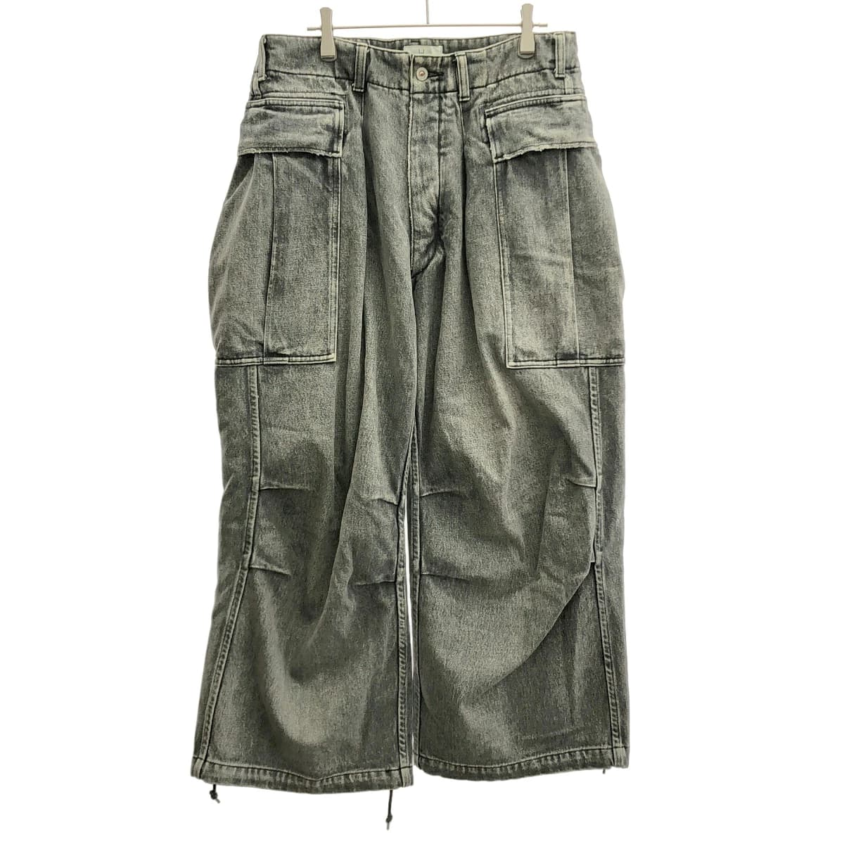 10 eyevan ヘリル 1LDK EX HL DENIM CARGO PANTS デニムカーゴパンツ 22-030-HL-8092-1
