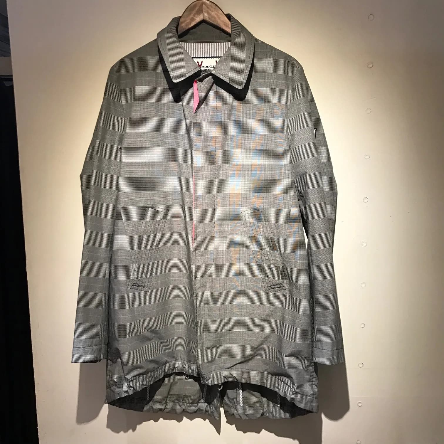 MONCLER MONCLER GAMME BLEU IMPERMEABILE ステンカラーコート