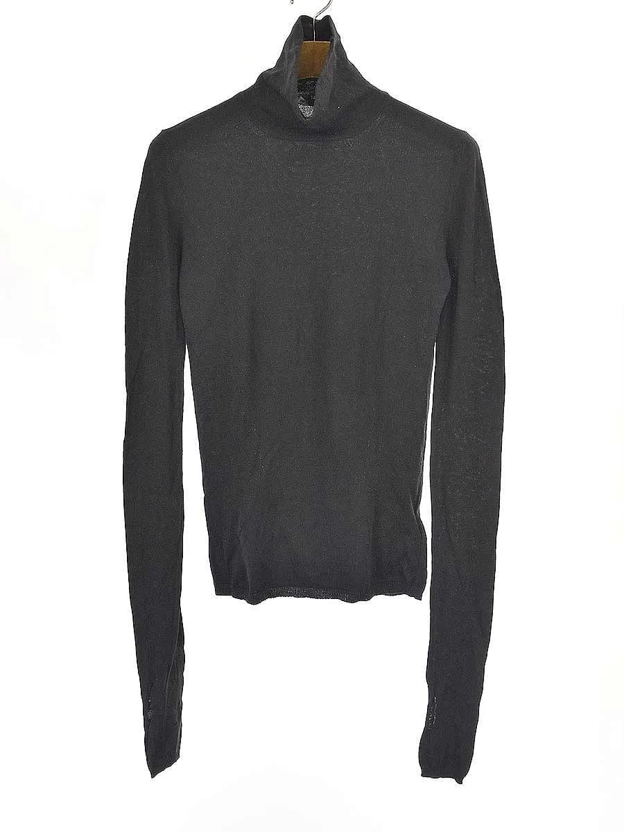 ANN DEMEULEMEESTER アンドゥムルメステール カシミア混タートルネックニット