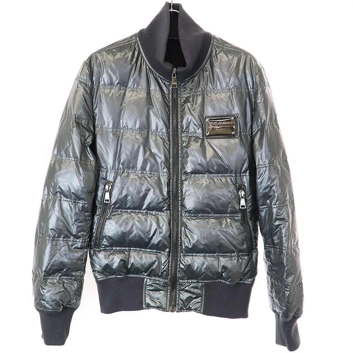 DOLCE&GABBANA ドルチェ&ガッバーナ 2009AW リブナイロンダウンジャケット G9D16T/FUMLV