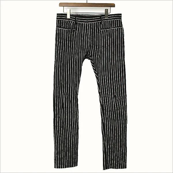 HAIDER ACKERMANN Haider Ackermannストライプ柄コットンパンツ