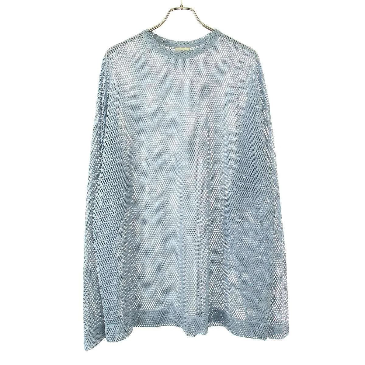 DRIES VAN NOTEN ドリスヴァンノッテン 23AW HEGLAND BIS ロングスリーブメッシュカットソー 232-021131-7613-305