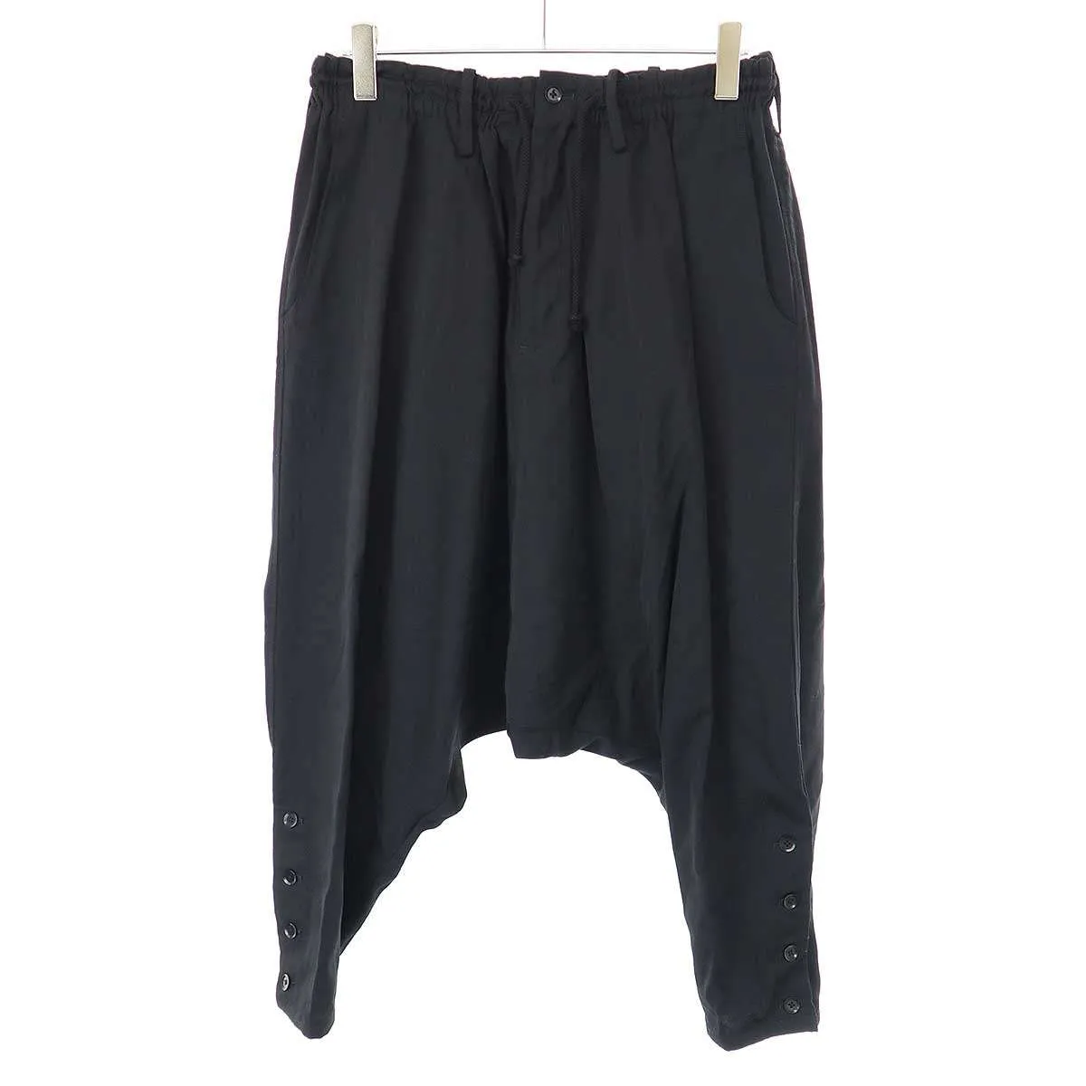 Yohji Yamamoto ヨウジヤマモト プールオム 15SS ウールギャバジンサルエルパンツ