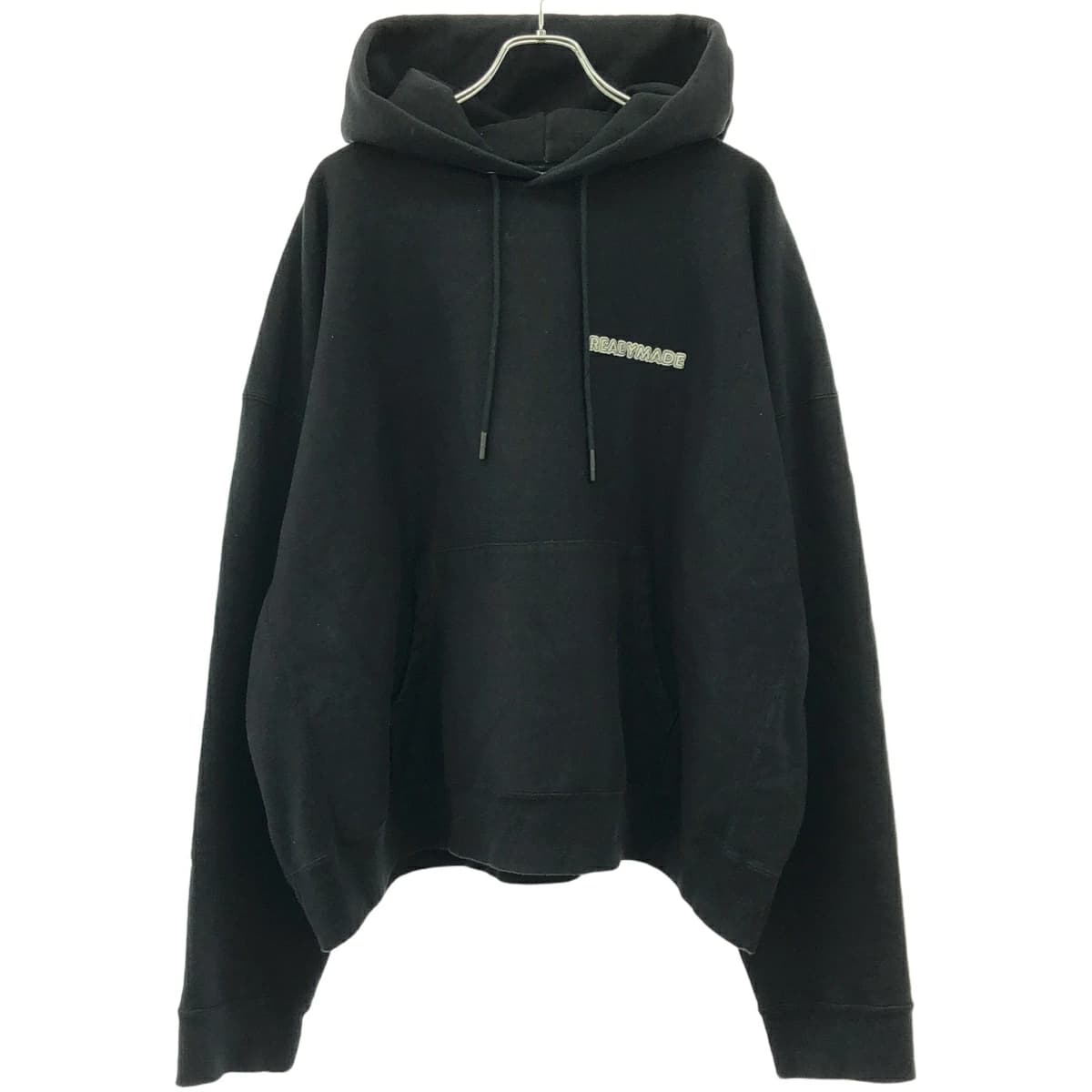 READYMADE レディメイド 24AW BIG HOODIE LOGO ロゴ刺繍プルオーバースウェットパーカー