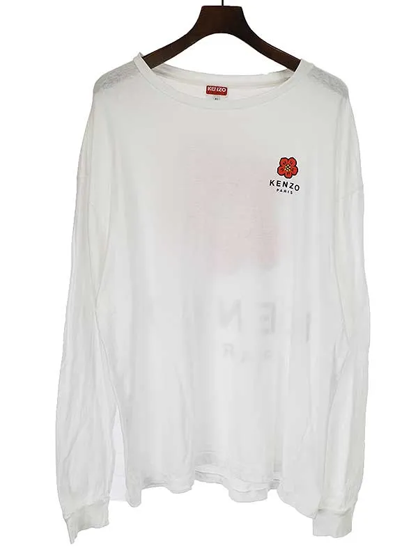 KENZO ケンゾー By NIGO 22SS フラワーロゴプリントロングスリーブカットソー