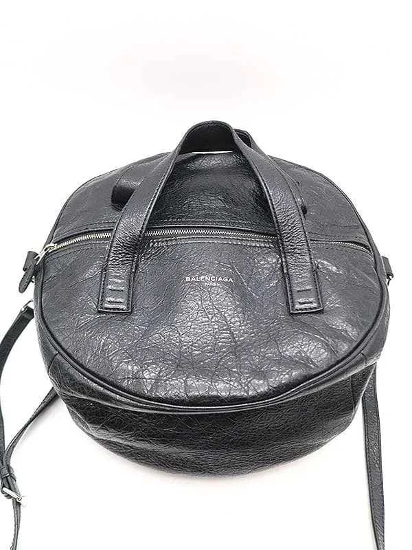 BALENCIAGA バレンシアガ AIR HOBO S BAG エアーホーボー 2WAYレザーショルダーバッグ