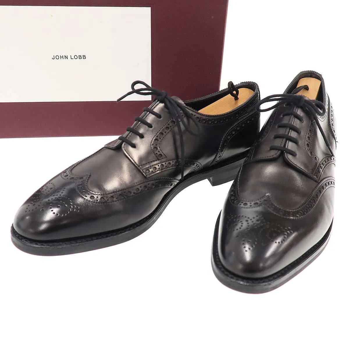 JOHN LOBB ジョン ロブ Hayle ヘイル ウィングチップレザーシューズ