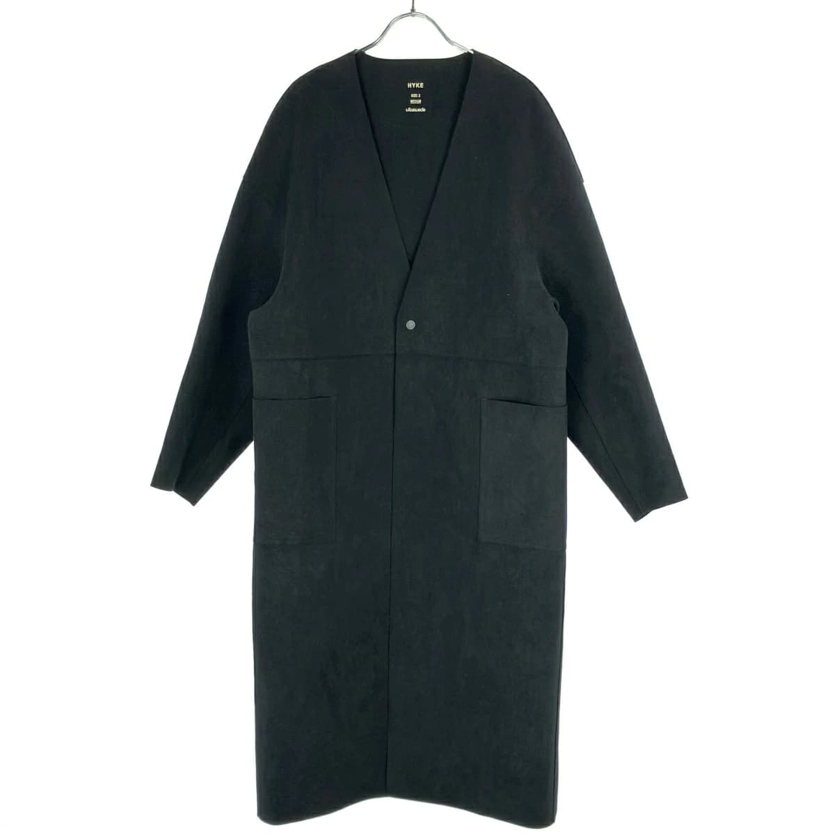 HYKE ハイク 21AW ULTRASUEDE COAT ウルトラスエードコート 212-17319