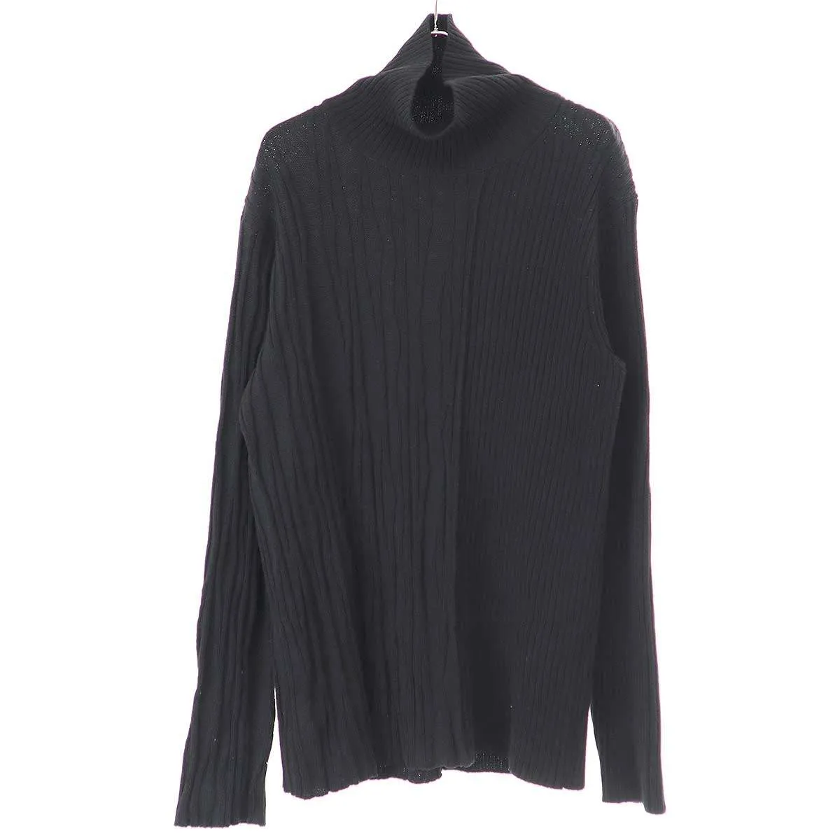 Yohji Yamamoto ヨウジヤマモト プールオム 23SS 変形リブタートルニットセーター HZ-K04-980