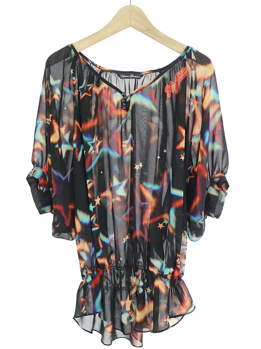 HYSTERIC GLAMOUR ヒステリックグラマー シースループルオーバーカットソー