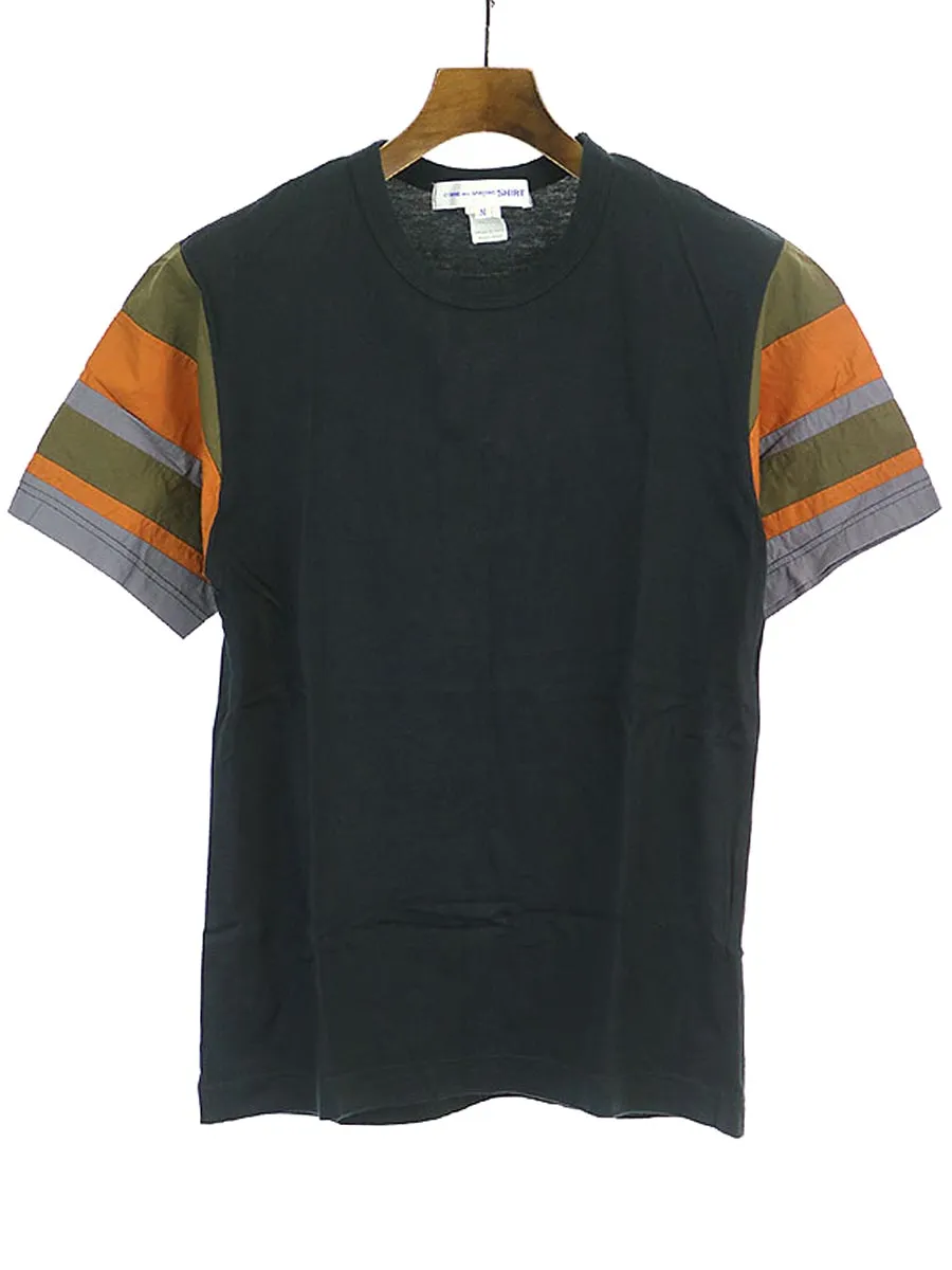 COMME des GARCONS コムデギャルソン シャツ アーム切替デザインTシャツ