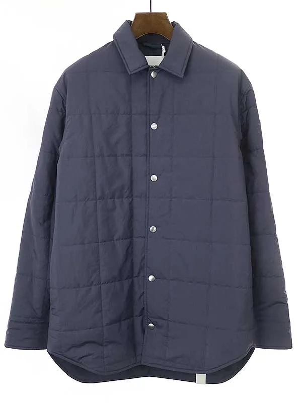 JIL SANDER ジルサンダープラス 20SS オーバーサイズキルティングパテッドシャツジャケット