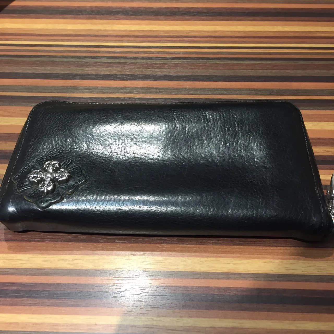 CHROME HEARTS CHEROME HEARTS RC F ZP2 フィリグリープラスラウンドジップウォレット