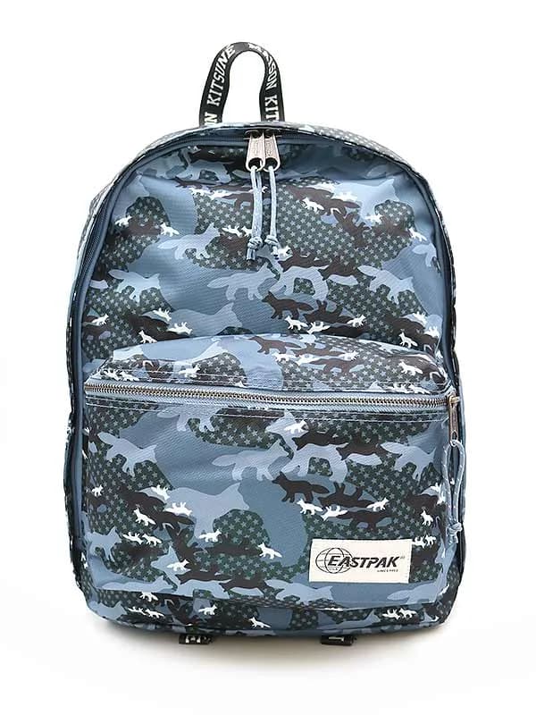 MAISON KITSUNE メゾンキツネ×イーストパック CAMO FOX BACKPACKメゾン マルジェラ18AWドライバーズニット