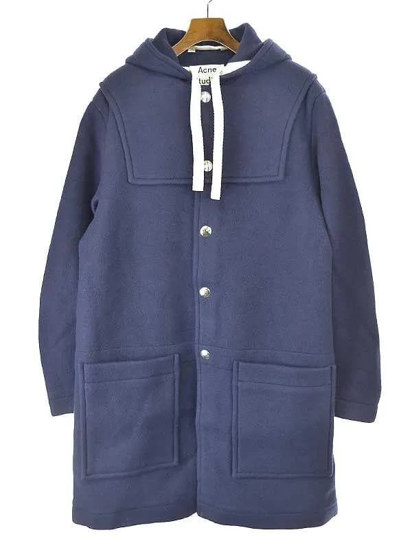 Acne Studios アクネストゥディオズ 18AW Hooded Coat ウールダッフルコート