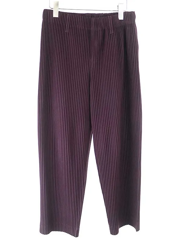 ISSEY MIYAKE オムプリッセ イッセイミヤケ TAILORED PLEATS テーラードプリーツパンツ
