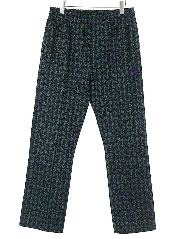 NEEDLES ニードルズ STUDIOUS別注 21AW TRACK PANTS POLY JQ FLORET ジャガードトラックパンツ