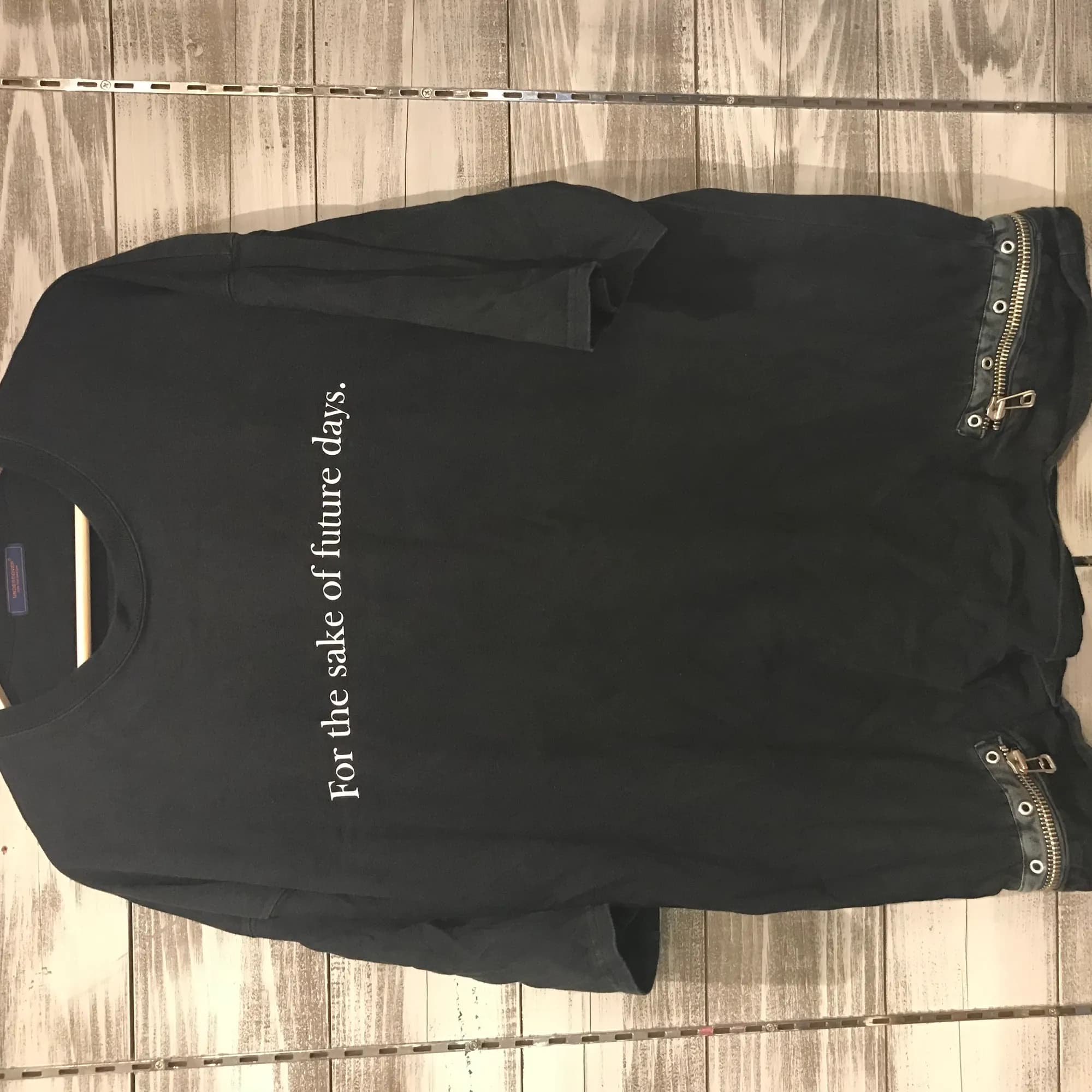 UNDERCOVER UNDER COVER 16SS T期復刻 ジップビッグTシャツ