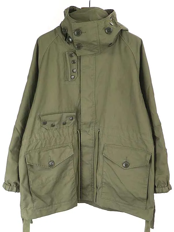 HYKE ハイク 21SS N/C MILITARY JACKET コットンナイロンミリタリージャケット