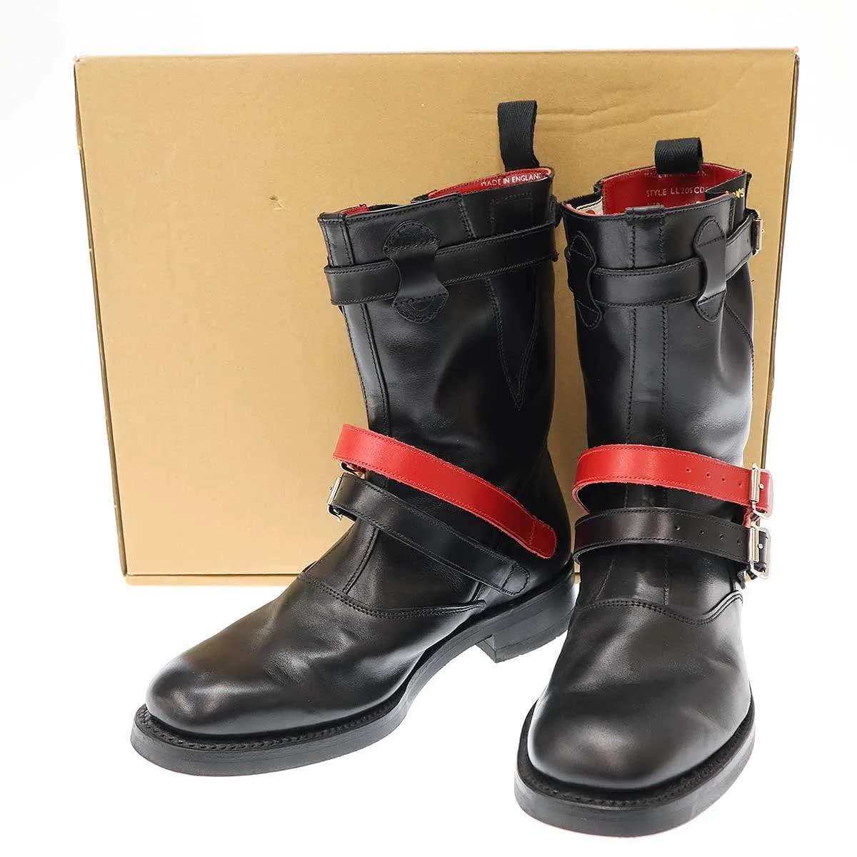 COMME des GARCONS コムデギャルソン×ルイスレザー 23AW ATLANTIC BOOT アトランティックエンジニアブーツ PL-K103 LL209CDG