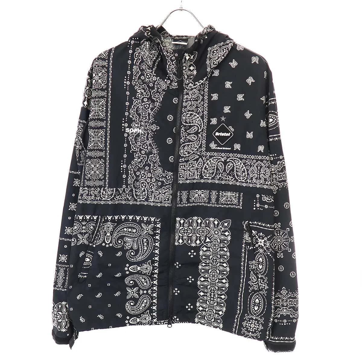 F.C.Real Bristol エフシーアールビー 21SS NYLON HOODED BLOUSON バンダナナイロンパーカー