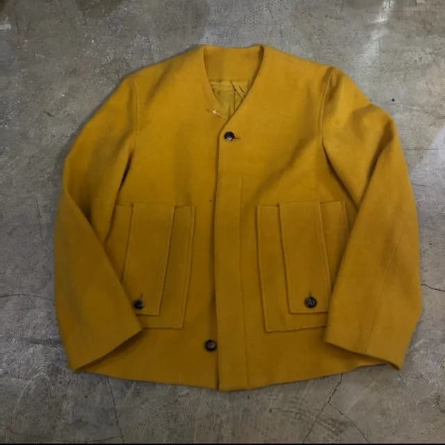 Edwina Horl Edwina Horl 17AW NO COLLAR BLOUSON