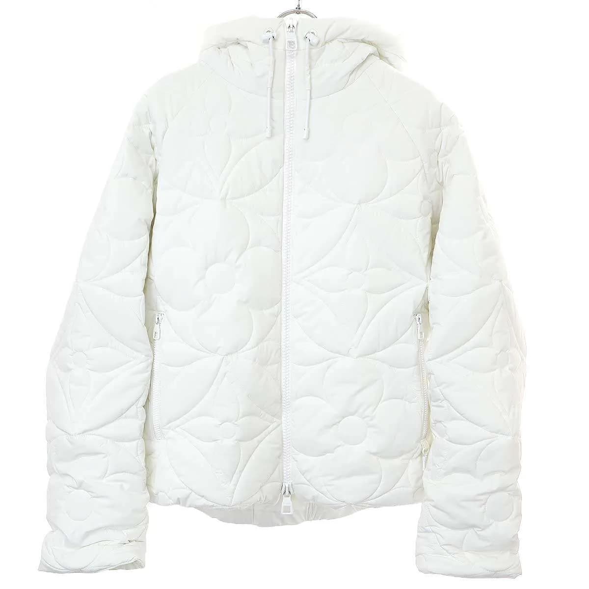 LOUIS VUITTON ルイヴィトン 22SS LVSE フラワーキルテッドフーディ ジャケット PPX HMB47W 1A9FVG
