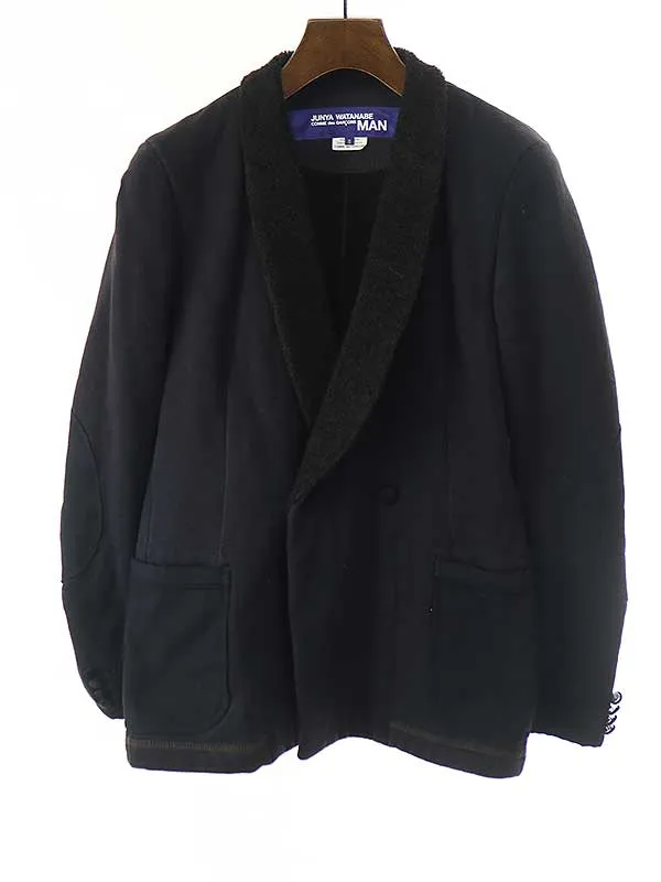 JUNYA WATANABE ジュンヤワタナベ コムデギャルソンマン 15AW ショールカラーパイルジャケット