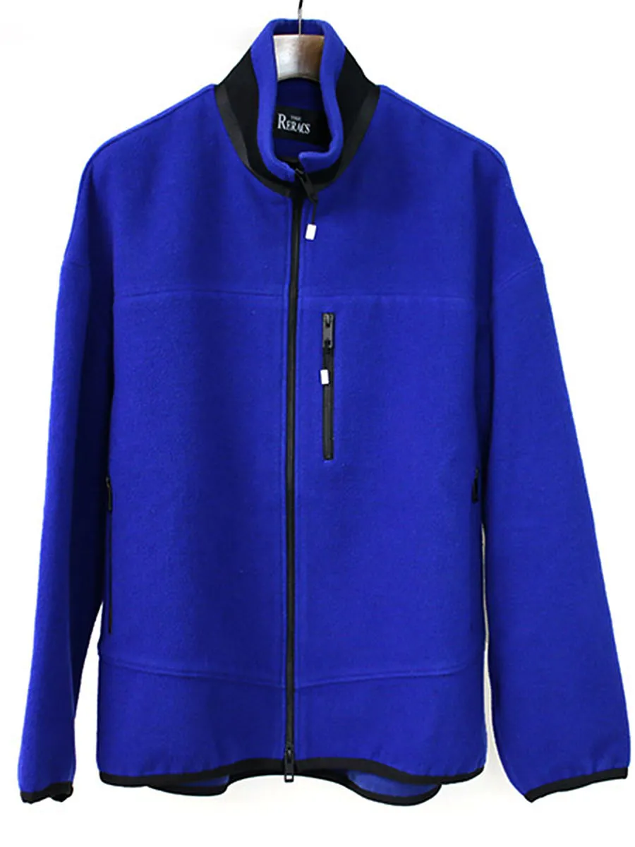 THE RERACS ザ リラクス 18AW スタンドカラーフリースブルゾン