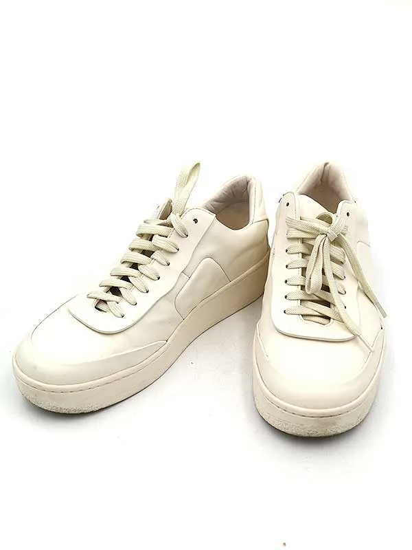 JIL SANDER ジルサンダー プラットフォームレザースニーカー