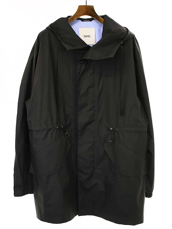 OAMC オーエーエムシー 20AW 3Layer Nylon Shell Coat ナイロンフーデッドコート