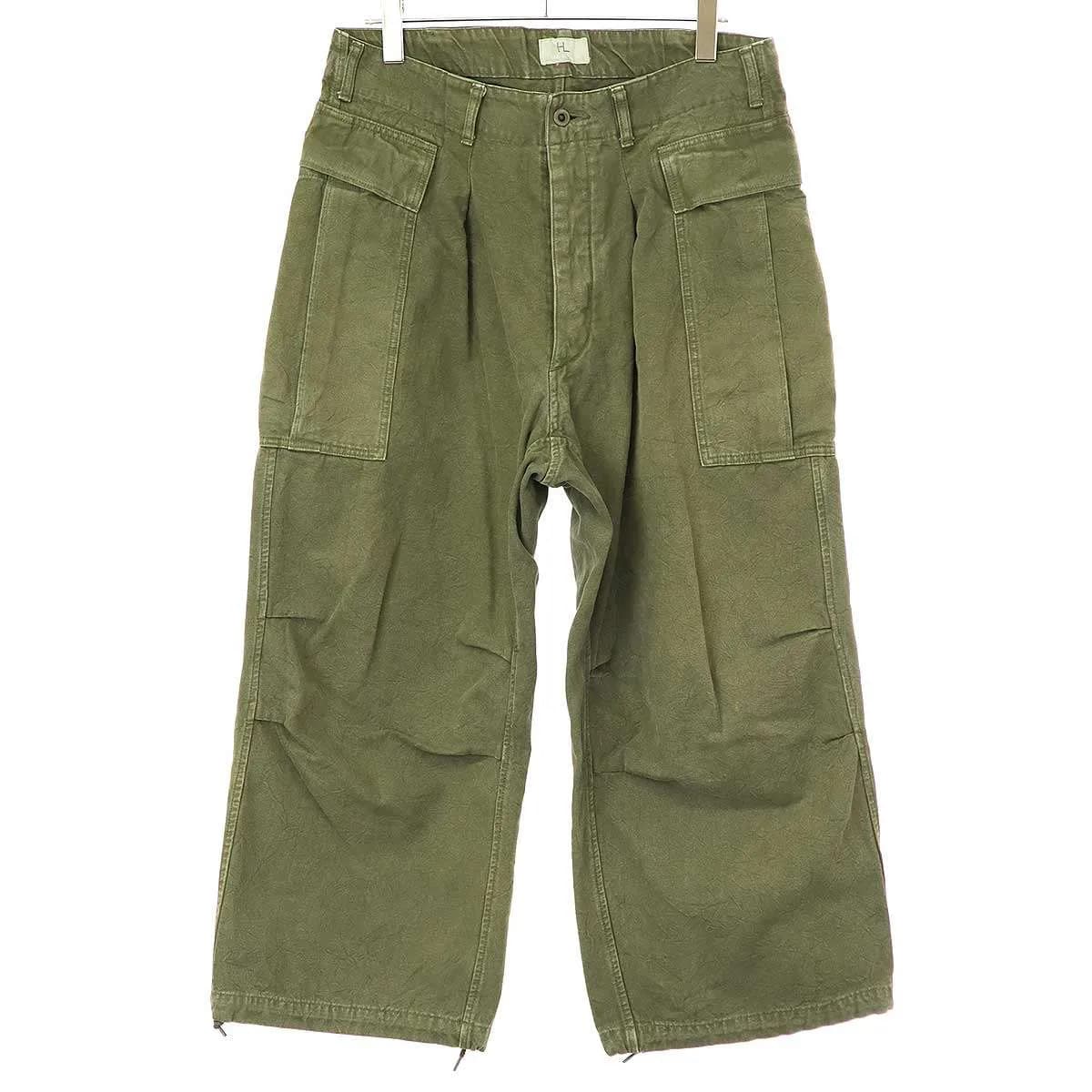 HERILL ヘリル 22AW Duck Cargopants ダックカーゴパンツ 22-030-HL-8020-3