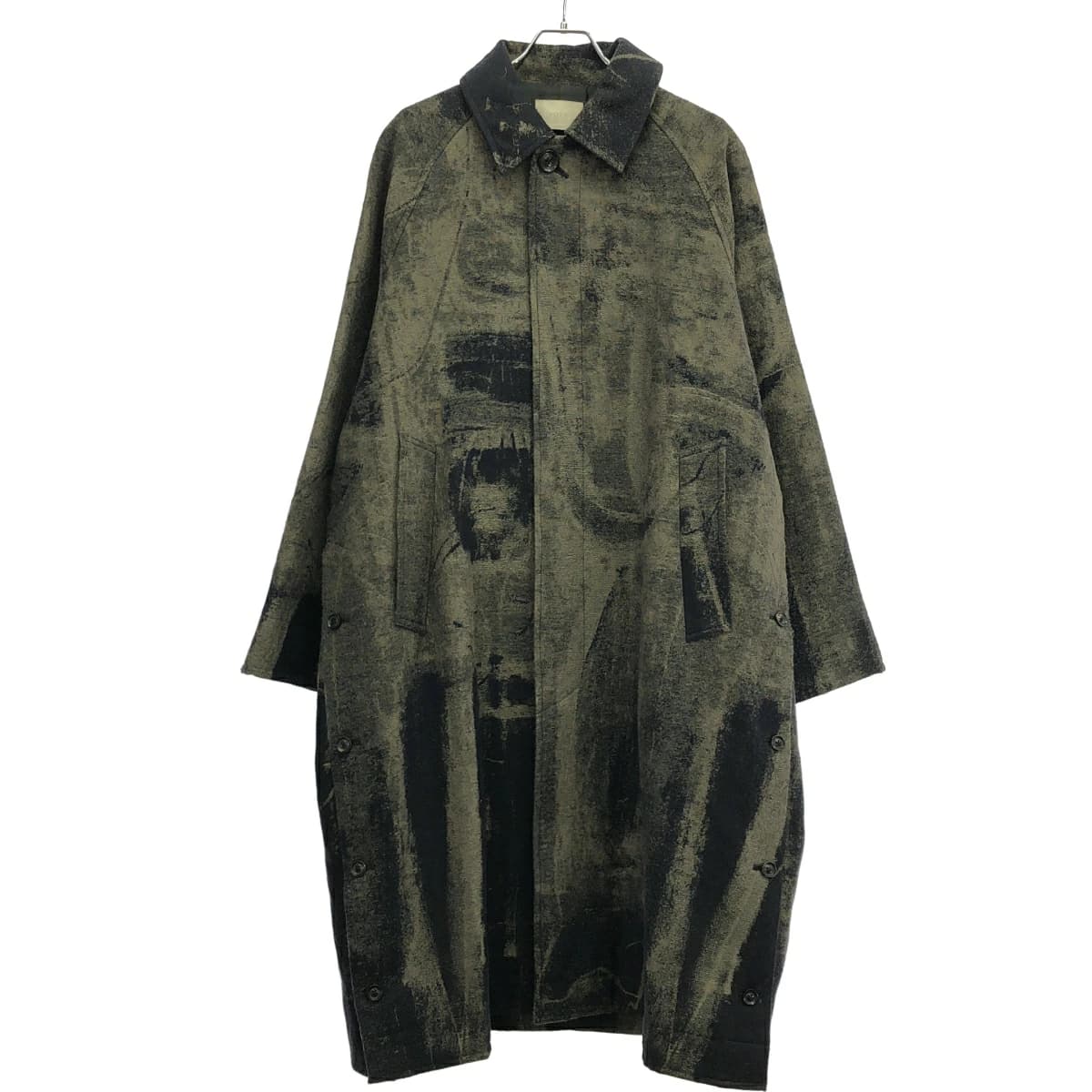 YOKE ヨーク 21AW ROTHKO JQ BAL COLLAR COAT ジャガードバルカラーコート YK21AW0273C