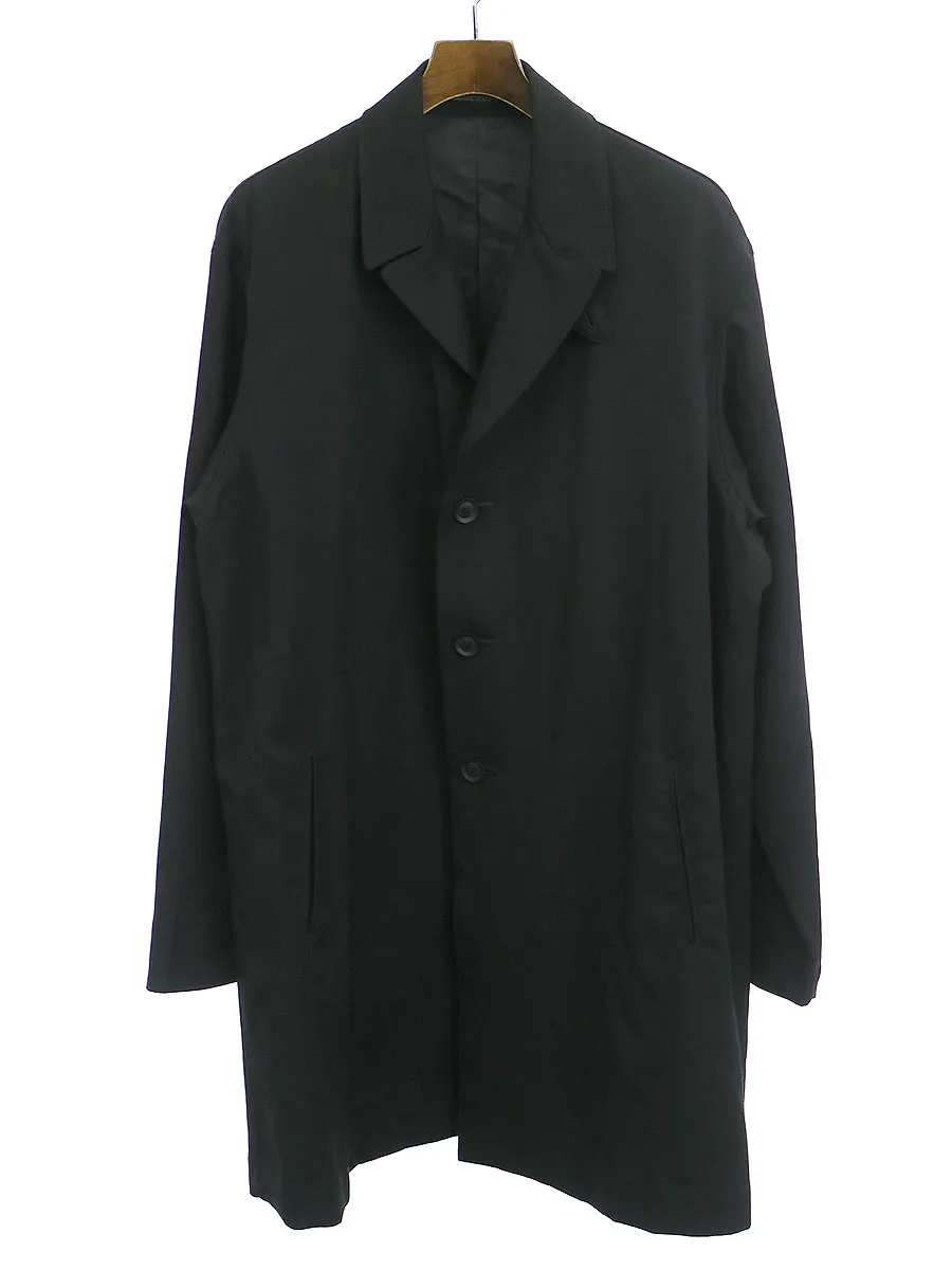 Yohji Yamamoto ヨウジヤマモトプールオム 19SS ウールギャバジンコート