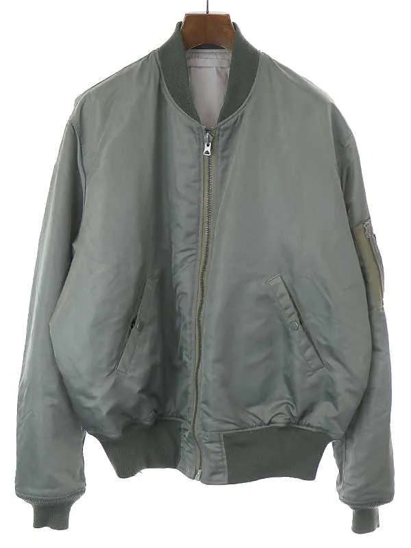 UNUSED アンユーズド × バズリクソンズ 21AW MA-1 リバーシブルリフレクターブルゾン