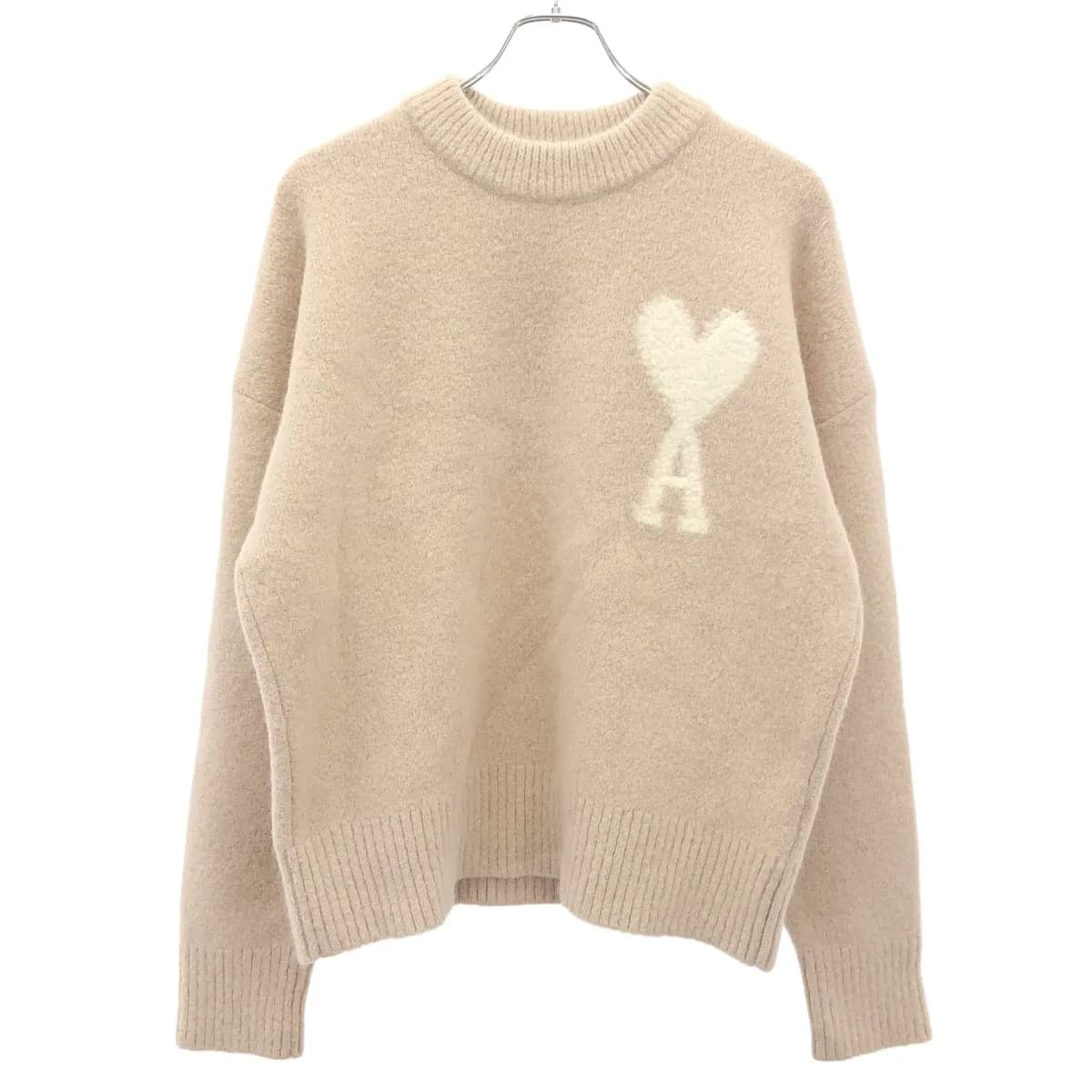 Ami Paris アミパリ アミ アレクサンドル マテュッシ クルーネックアルパカニットセーター