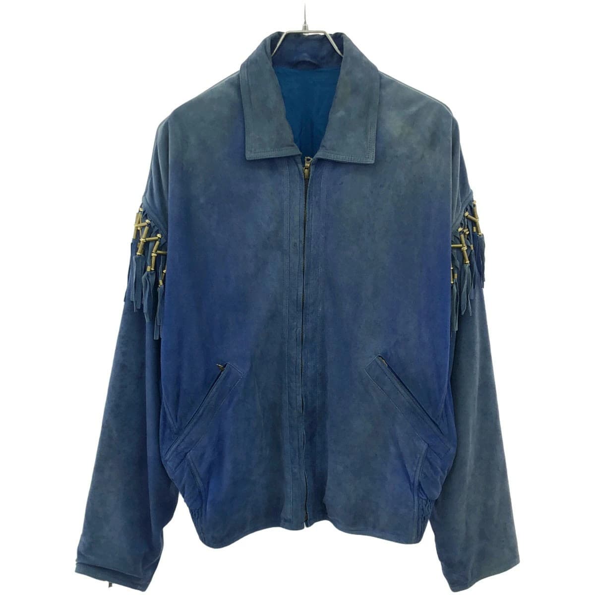 VERSACE ジャンニ ヴェルサーチ 1980's~1990's Western Leather Jacket ヴィンテージ フリンジ ウエスタンレザージャケット