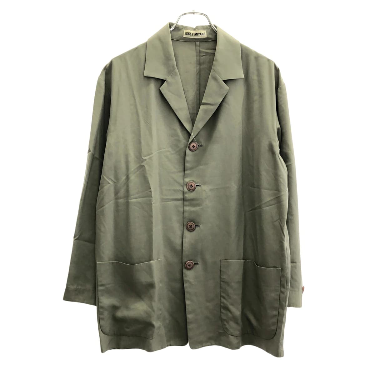 ISSEY MIYAKE イッセイミヤケ 1991SS シルクセットアップシャツ パンツ IM11-FF390 IM11-FD392