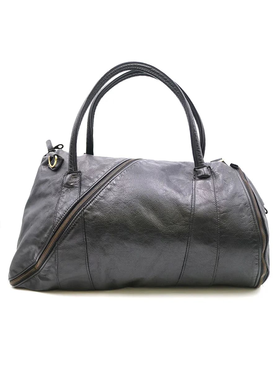 Maison MIHARA YASUHIRO ミハラヤスヒロ×ジャスエムビー 2WAYレザーボストンバッグ