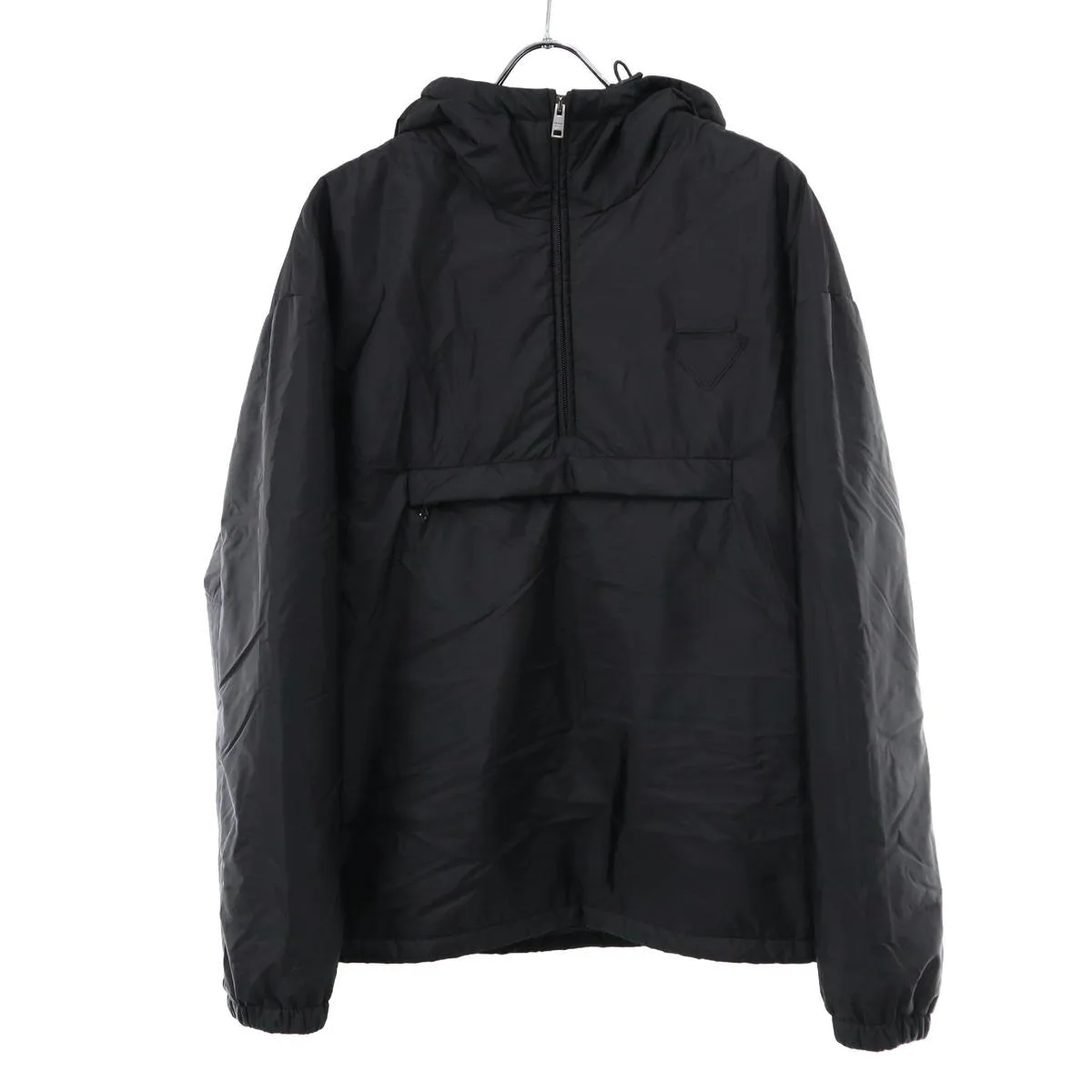 PRADA プラダ RE-NYLON パテッド ハーフジップアノラックパーカー SGC914