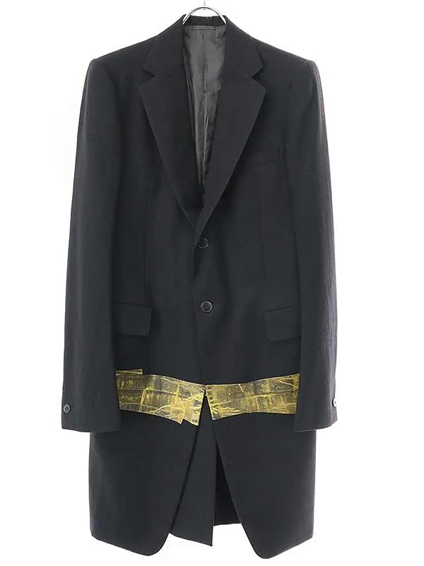 CAROL CHRISTIAN POELL キャロルクリスチャンポエル 2003AW Tape Wool Coat ウールテーピングコート