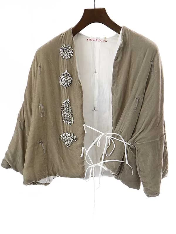towavase トワヴァーズ 22AW La zabu jacket ベルベット ラ・ザブ ジャケット