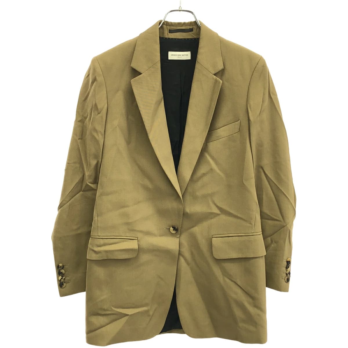 DRIES VAN NOTEN ドリスヴァンノッテン ウールセットアップスーツ