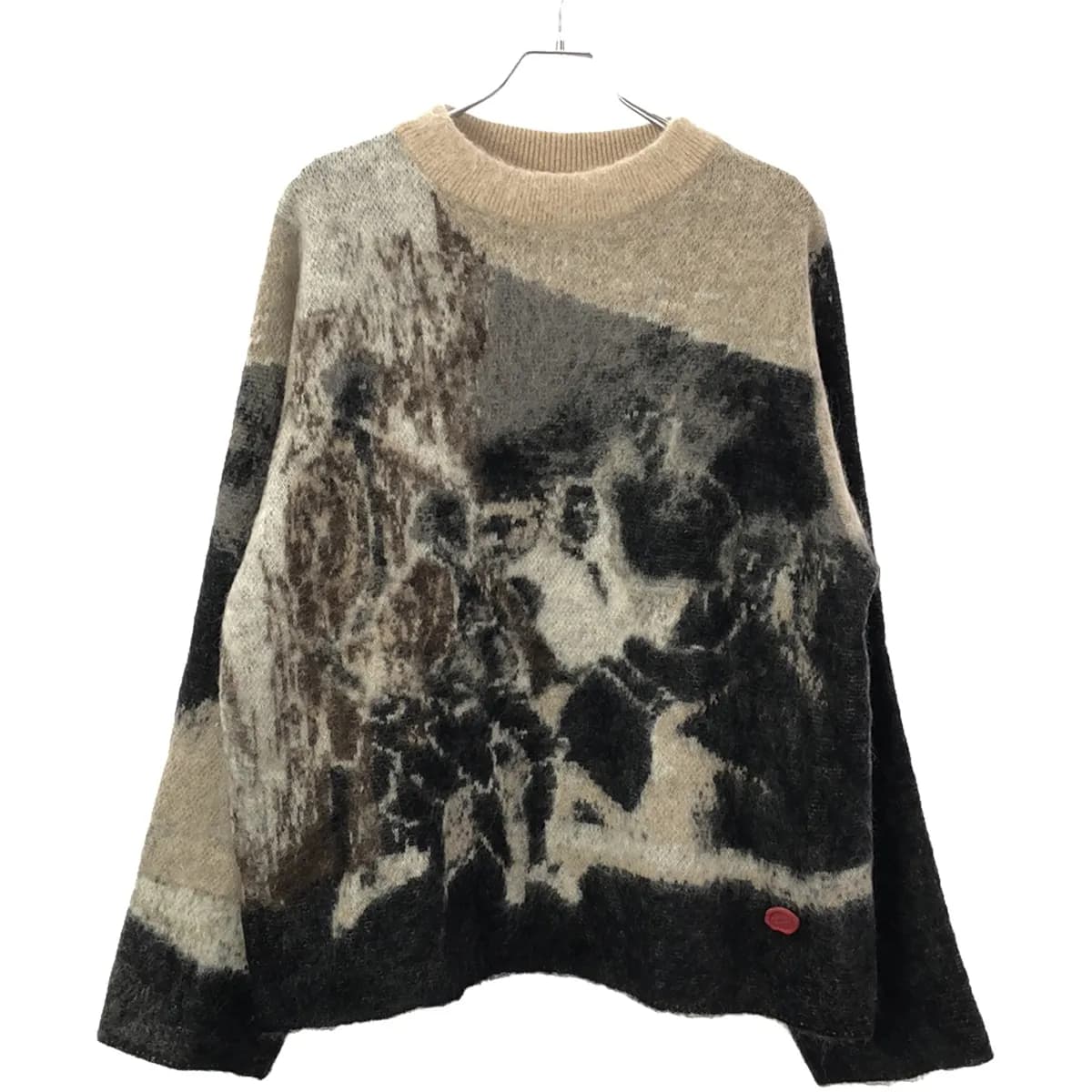 SHINYAKOZUKA シンヤコズカ 23AW Benjamin West ジャガードニットセーター