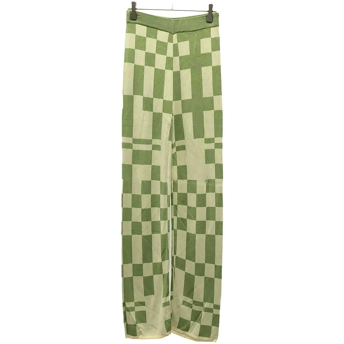 Paloma Wool パロマウール 20AW puerto チェッカーニットパンツ PKL041