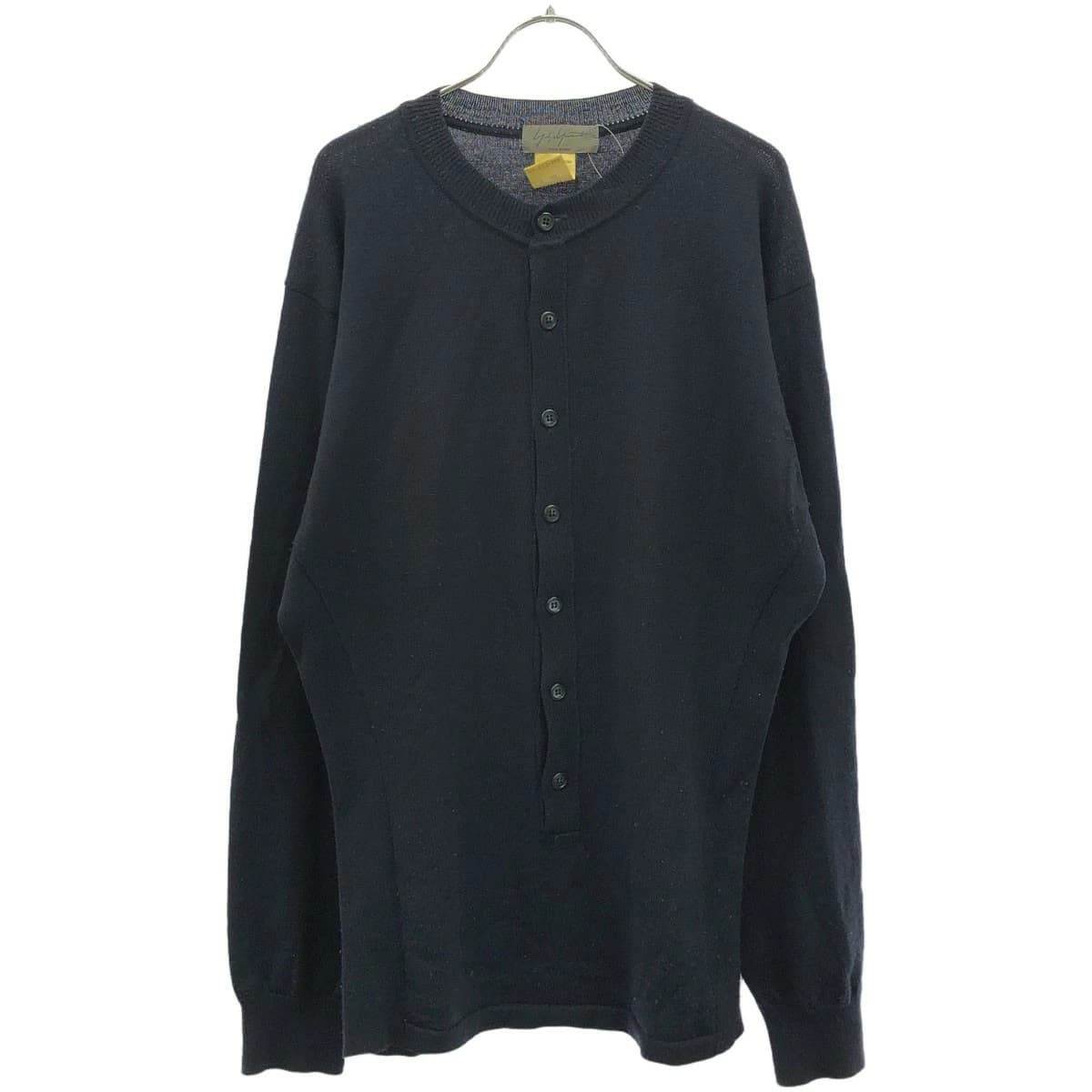 Yohji Yamamoto ヨウジヤマモト プールオム 1993AW ラウンドネックプルオーバーウールニットセーター HP-K03-193