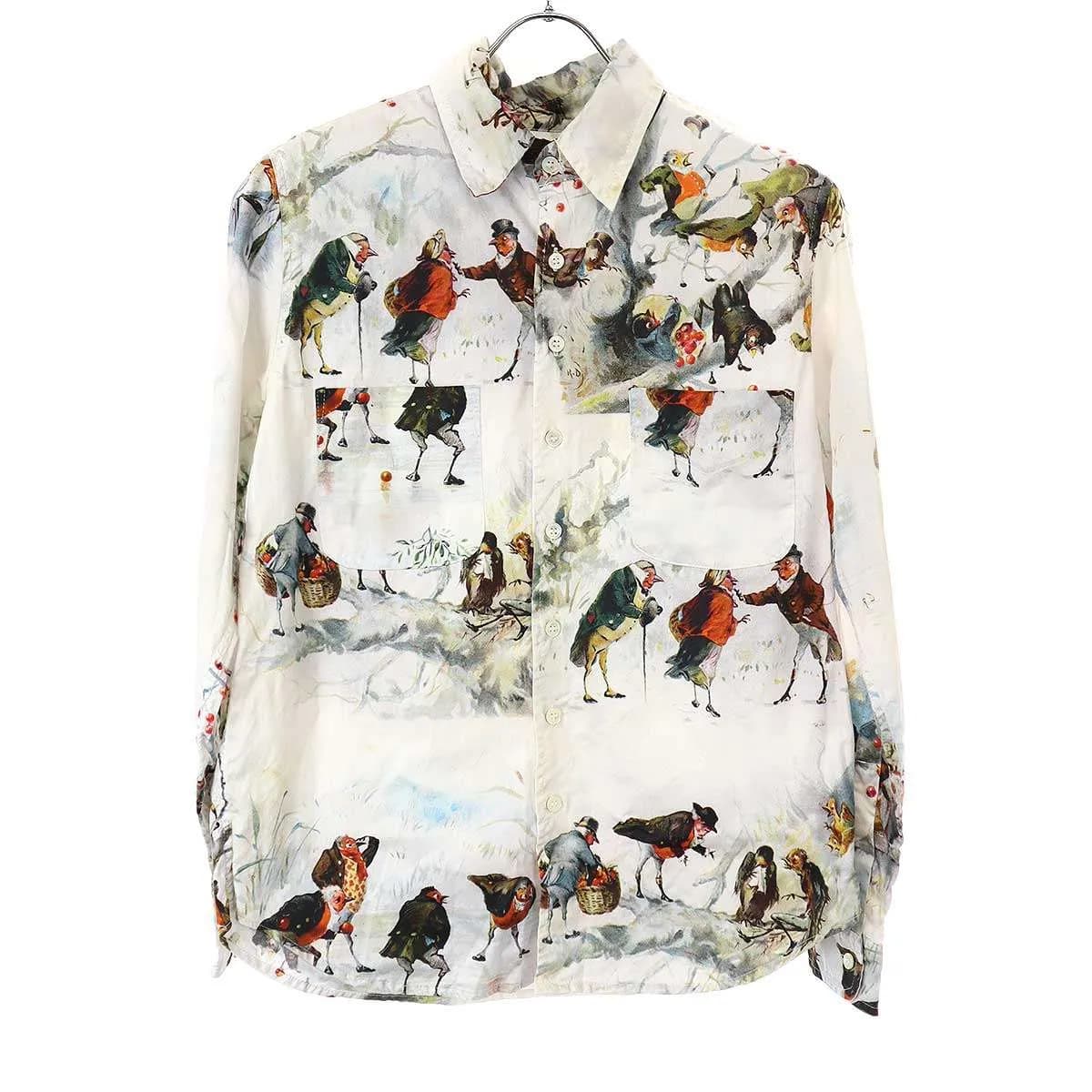 Paul Harnden ポールハーデン Boy Girl SHIRT ボーイガールプリントシャツ
